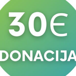 Donacija 30 EUR