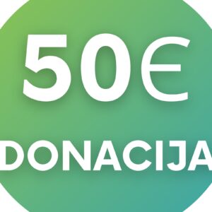 Donacija 50 EUR